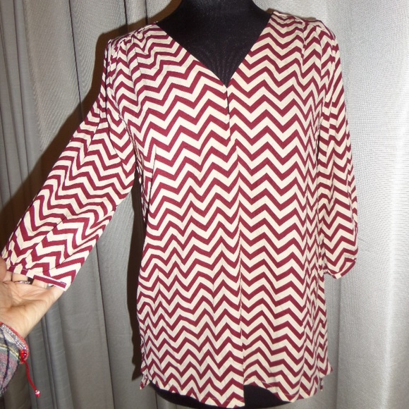 Blouse With Punched Sleeves